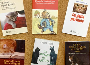 Foto copertina libri sui gatti in occasione della festa del gatto