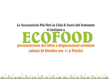EcoFood: presentazione del libro a Portici (Napoli)